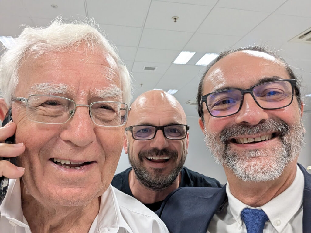 FR Hillary, Profs Victor Grech and Jeff Buttigieg